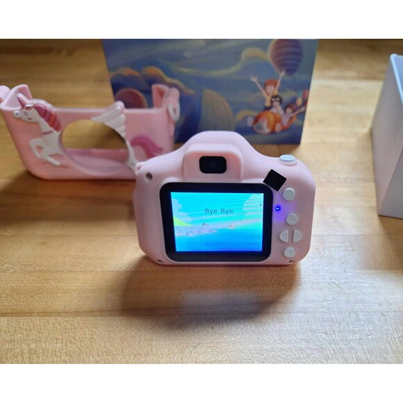 Goopow Kids Digital Camera, 32gb SD Card Included, Soft Silicone Cover, Age 3+ - Picture 12 of 16